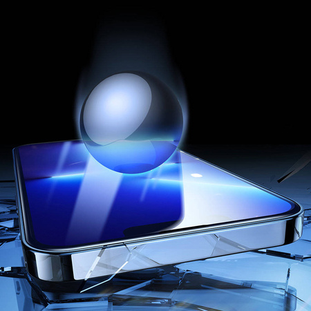 Joyroom Knight 2,5D FS TG 5x Glas iPhone 14 Pro Max Vollbild (JR-DH08)