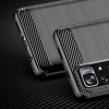 Carbon Case Flexible Schutzhülle für Xiaomi Redmi Note 11 schwarz