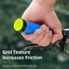 Rockbros 40720007003 bicycle grips with reflector - blue