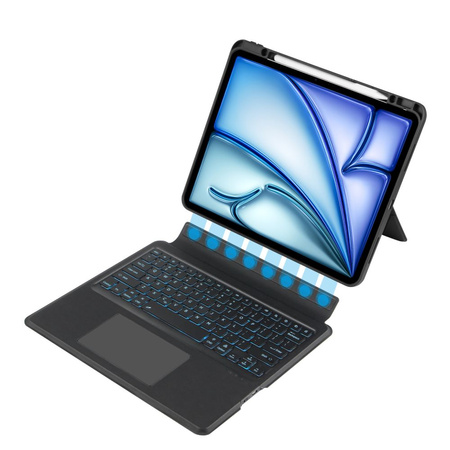 Tech-Protect SC Mag Pen + Keyboard case for Apple iPad Air 13&quot; (2024) - black