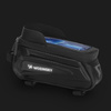 Wozinsky Bike Frame Bag 1.7l Handyhülle Schwarz (WBB28BK)