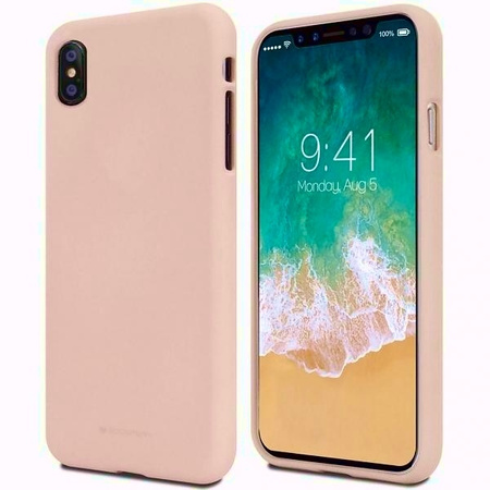 Case IPHONE 14 PRO MAX Matte Silicone Mercury Soft Jelly sand