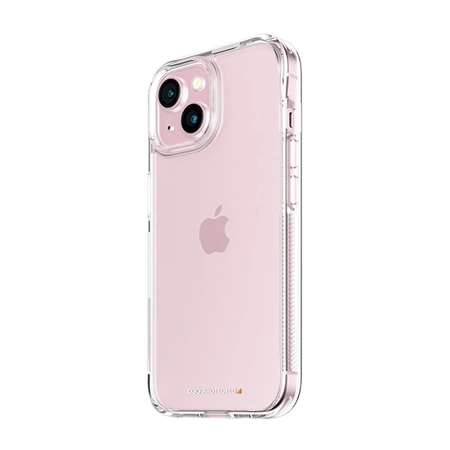 Zestaw PanzerGlass Bundle 3in1 etui przezroczyste + folia + osłona aparatu do iPhone 15 Plus