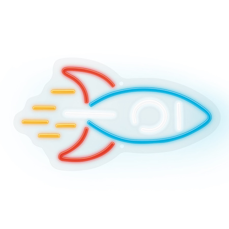 Neon PLEXI LED RAKIETA multikolor NNE18 Neolia