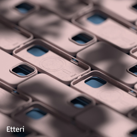 Nakładka Etteri Silicone Mag case do iPhone 17 Air jasnoróżowa