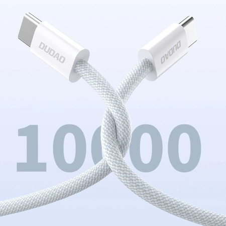 Kabel USB-C - USB-C Dudao L6C PD 60W 1m - biały