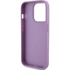 Guess nakładka do iPhone 15 Pro 6,1" GUHCP15LP4EPMU jasnofioletowa HC PU Quilted 4G Classic