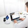 Choetech 3in1 induktive Ladestation iPhone 12/13/14, AirPods Pro, Apple Watch schwarz (T585-F)