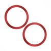 Metal Ring (2szt.) czerwony