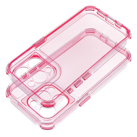 Futerał MATRIX CLEAR do IPHONE 17 pudrowy róż