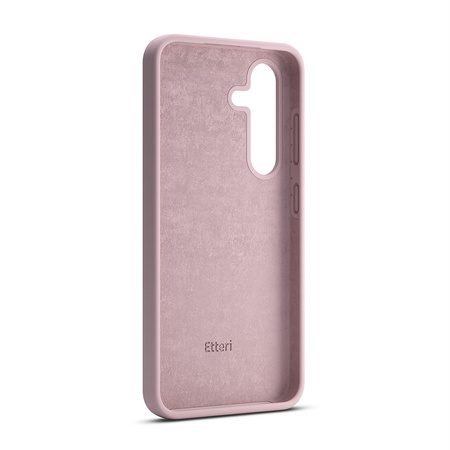 Etteri Silicone case do Samsung Galaxy S25 Edge jasnoróżowa