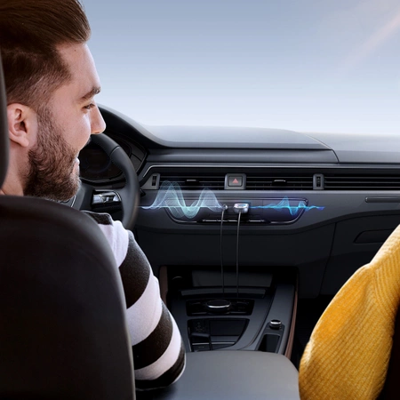 Joyroom JR-CB6 kabelloser Autoempfänger – Grau