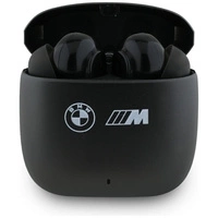 Słuchawki BMW M Metal M Logo Print ANC-ENC TWS Bluetooth - czarne