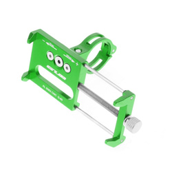 Uchwyt rowerowy na kierownice GUB G85 Aluminium zielony
