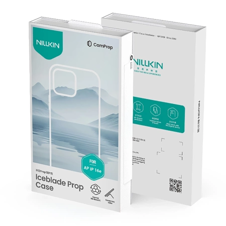 Etui Nillkin Iceblade Prop Magnetic z osłoną na aparat i podstawką na iPhone 16e - zielone