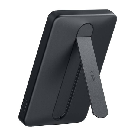 Powerbank magnetyczny z podstawką ESR Qi2 MagSlim 5000 mAh (czarny)