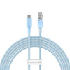 BASEUS kabel Typ C do Typ C Explorer Power Delivery 100W 2m niebieski P10319703311-01 / CB000043