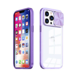 Schutzhülle IPHONE 14 PLUS MX CamSlider violett