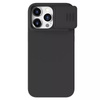 Etui Nillkin CamShield Silky Silicone do Iphone 15 Pro czarny