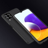 Nillkin Textured Case rugged cover with gel frame and nylon on the back Samsung Galaxy A22 4G black