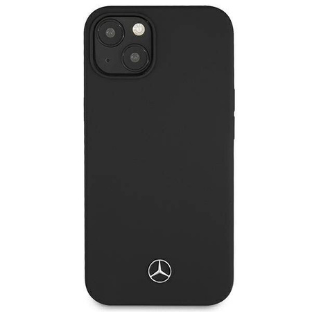 Mercedes MEHCP13SSILBK iPhone 13 mini 5.4 &quot;black / black hardcase Silicone Line