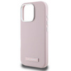 Karl Lagerfeld nakładka do iPhone 16 Pro 6,3&quot; KLHMP16LPGMSRPP różowa Hardcase FW Metal Plate MagSafe