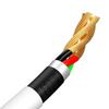 Baseus zestaw 2x kabel USB - micro USB 2,1 A 1,5m biały (TZCAMZJ-02)