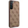 Guess 4G Metal Logo - Etui Samsung Galaxy S23 (brązowy)