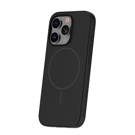 Nakładka Silicone Thin Mag do iPhone 13 6,1" czarna
