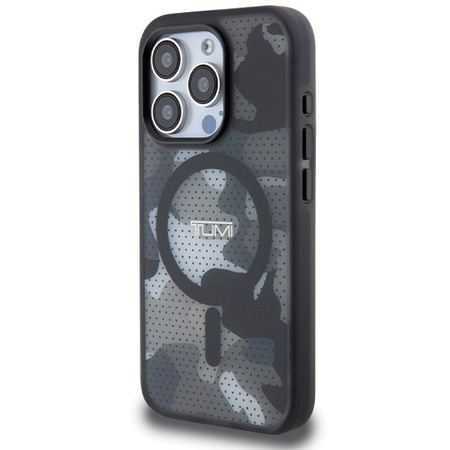 Tumi TUHMP15LTCAMK iPhone 15 Pro 6.1"czarny/black hardcase Frosted Camo Print MagSafe