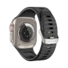 Pasek silikonowy Decoded Ultra Traction do Apple Watch 49 / 45 / 44 / 42 mm Gen 1-9 - SE - czarny