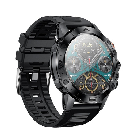HOCO smartwatch / inteligentny zegarek Y20 smart sport (możliwość połączeń z zegarka) czarny