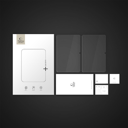 SZKŁO HARTOWANE TECH-PROTECT GLASS FIT+ 2-PACK GALAXY TAB S7 / S8 / S9 11.0 / S9 FE / S10 FE 10.9 CLEAR