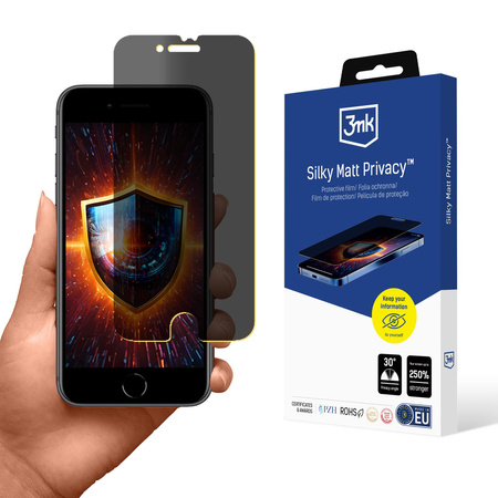 Apple iPhone 8 - 3mk Silky Matt Privacy