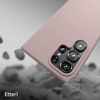 Nakładka Etteri Silicone Case do Samsung Galaxy S24 Ultra jasnoróżowa