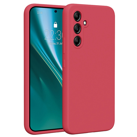 Nakładka Etteri Silicone Case do Samsung Galaxy A54 5G malinowa