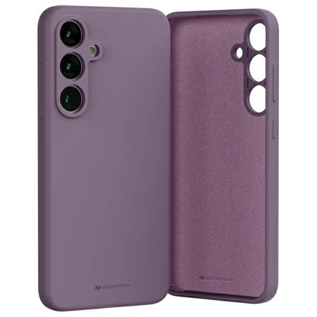 Mercury Silicone Samsung S24 FE S721 fioletowy/purple