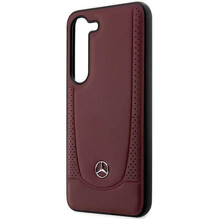 Mercedes MEHCS23MARMRE S23+ S916 czerwony/red hardcase Leather Urban Bengale