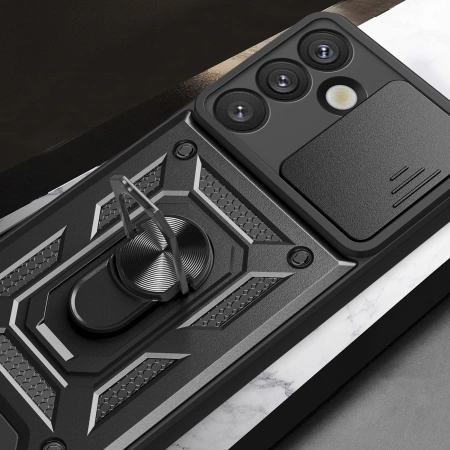 Hybrid Armor Camshield Samsung Galaxy S25 Black