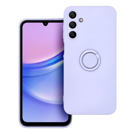Futerał SILICONE RING do SAMSUNG Galaxy A15 5G fioletowy