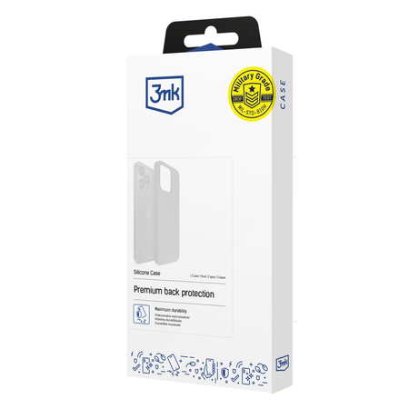 Etui do Samsung S23 FE czarne - 3mk Silicone Case