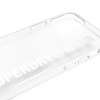 SuperDry Snap iPhone 12 mini Clear Case srebrny/silver 42590