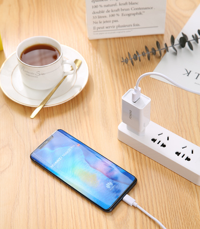 Foneng Ładowarka sieciowa K300 - USB - 18W 3A biała