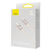 Baseus kabel Crystal Shine USB-C - Lightning 1,2 m 20W różowy
