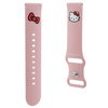 Hello Kitty Silicone Kitty Head - Pasek uniwersalny do smartwatcha 22 mm (różowy)
