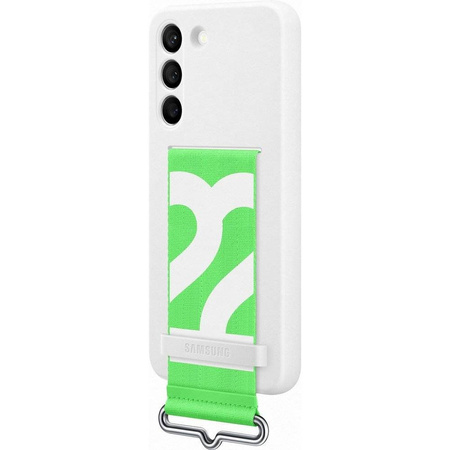 Samsung Silikonhülle Gummi Silikonhülle für Samsung Galaxy S22 weiß (EF-GS901TWEGWW)