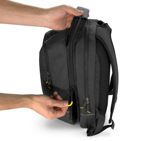 Wozinsky dwuczęściowa torba rowerowa plecak 2w1 30l czarna (WBB30BK)