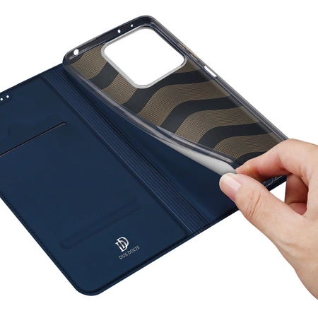 Dux Ducis Skin Pro case with flap and card slot for Xiaomi Redmi Note 13 5G - blue