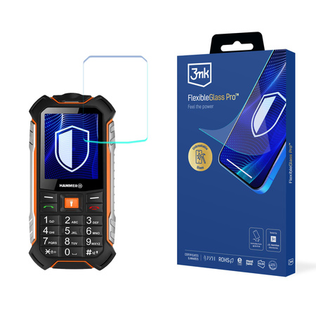 MyPhone Hammer Boost - 3mk FlexibleGlass Pro