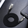 Joyroom Sharp Series kabel z szybkim ładowaniem USB-A - Lightning 3A 3m czarny (S-M411)